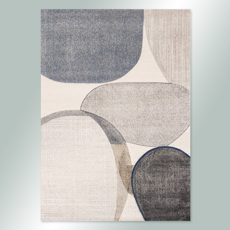 Tapis contemporain Flynn, Rectangle 5 pi 3 po x 7 pi 7 po