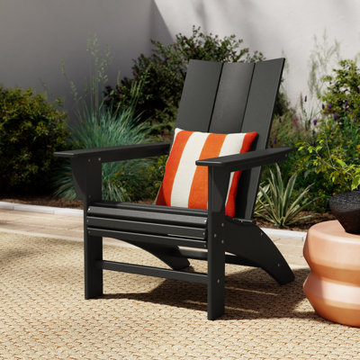 POLYWOOD Modern Curveback Adirondack Chair