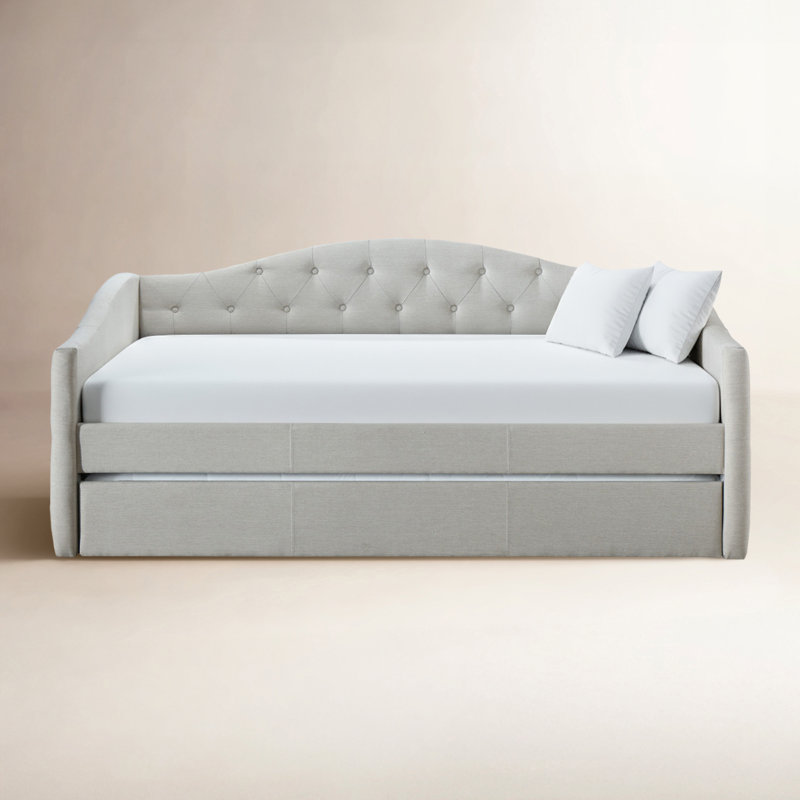 Lit de jour avec couchette Birdwell, Beige