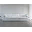 Canapé modulaire surdimensionné surdimensionné en nuage, canapé 3 places confortable rembourré de duvet de 120 po pour le salon, sièges profonds et minimalistes pour les bureaux 3 pièces