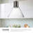 Vanier 1 - Light Brushed Nickel LED Single Pendant