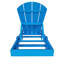 Méridienne inclinable en polyuréthane longue de 77,6 po Laguna-87407025