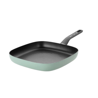 ProChef by Bergner - 11 inch Cast Aluminum Non Stick Griddle Pan, 11 Inches, Black