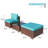 Outdoor Seating Groups With Cushions And Ottoman-682619335