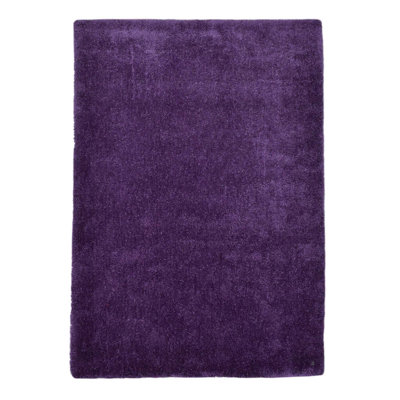 Cozy Solid Colour Hand Woven Area Rug