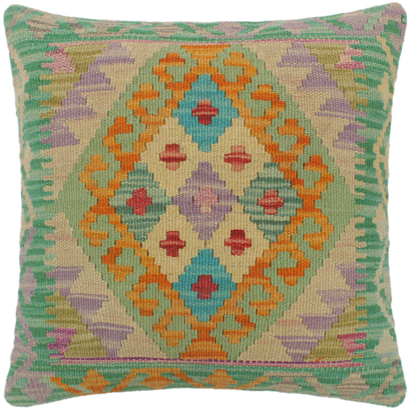 Oreiller tissé à la main Southeastern Turkish Ruksana Kilim