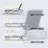 Rodrecus Outdoor Metal Chaise Lounge , Cushion Included-1101583492