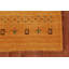 Tapis jaune tribal Gabbeh 3 x 10