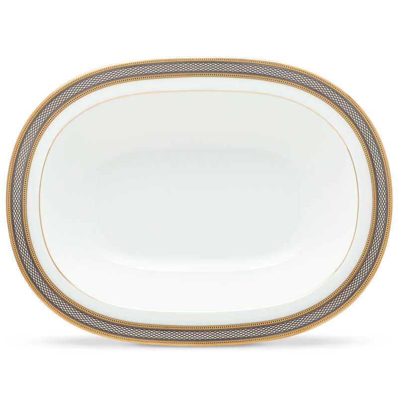 Noritake Brilliance Oval Vegetable Bowl, 10-1/2", 24 oz.