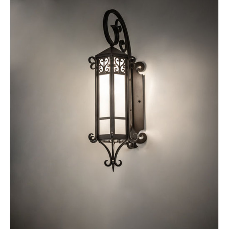 Caprice 1 - Light Armed Sconce, Clear, Timeless Bronze