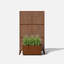 76'' H x 45.6'' W Screen Series Metal Fence Panels
