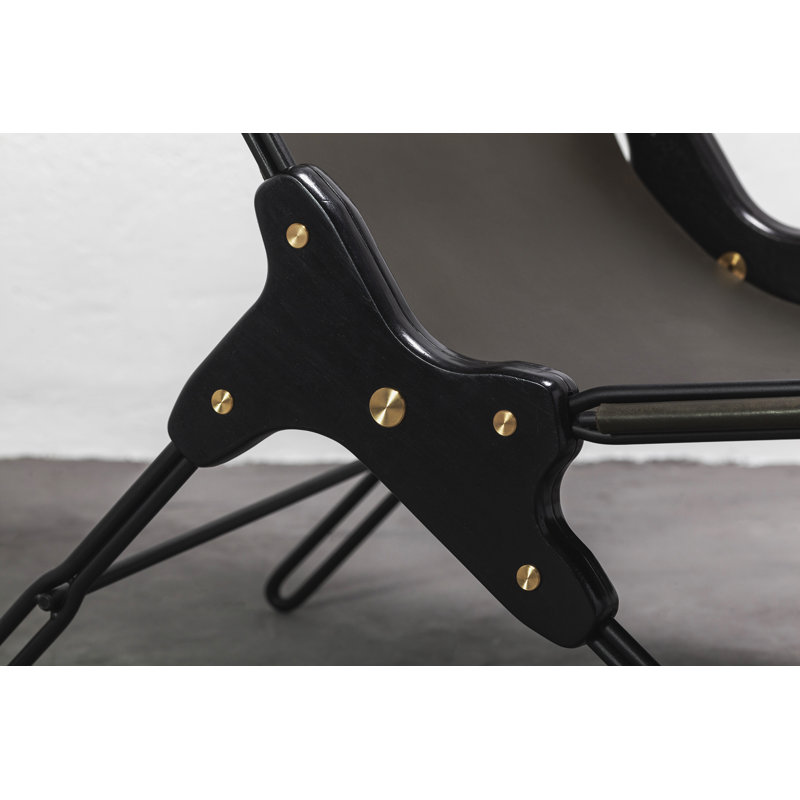 Perfidia Chair, Green Genuine Leather