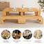 Ensemble de console de salle à manger Haakon 18 "- 118" avec table extensible (table, 2 bancs)-122056451