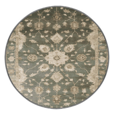 Tapis brun lavable à la machine