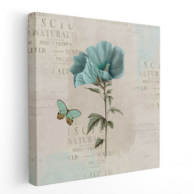 En Bleu V - reproduction d'art sur toile