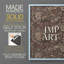 Impression abstraite vintage encadrée Lxxvi - bois massif-1493563899-1493563903