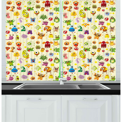 Pointed Kitchen Curtain