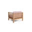 Ensemble de mobilier de jardin en teck 2 pièces Kaydrie Soleil-794835363