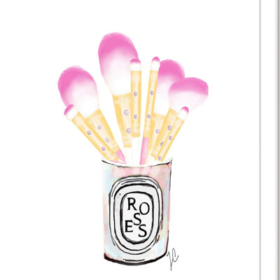 " Makeup Brushes " by Art Rose