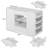 Closet Island With 12 Drawers, Wardrobe Armoire Island with Glass Top and Display Shelves, White