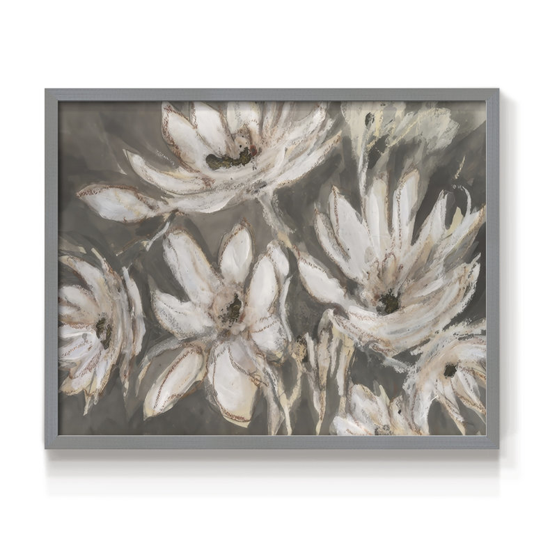 Magnolia embelli II - reproduction encadrée - réversible