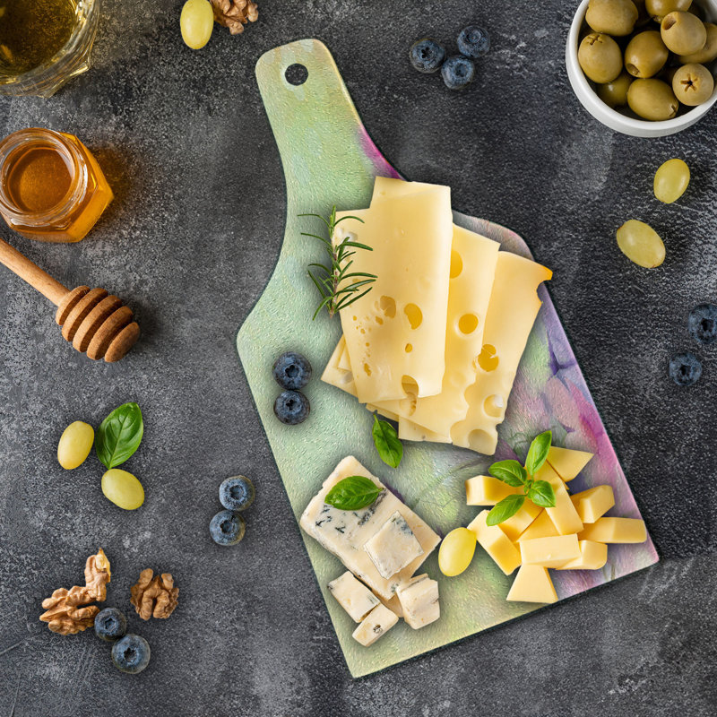Planche à découper en verre trempé Ambesonne