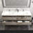 Damilola 72 " W Wall Mounted 2 Double Vanity Bathroom Vanity With Acrylic Top-467481889