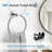 5-Piece Bathroom Hardware Set - Stainless Steel Towel Bar, Toilet Paper Holder, Towel Ring & Hooks - Wall Mounted Durable Bath Accessories-113930535