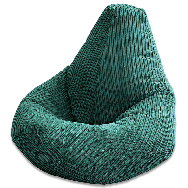 Corduroy Classic Bean Bag, Teal
