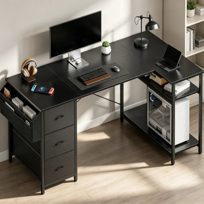 L-Shaped Computer Desk