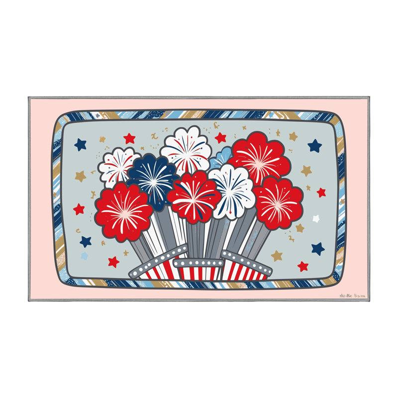Tapis d'été Holiday The Aisle®, Rectangle 4pi x 6 pi