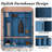 Farmhouse Hall Tree  59" Width X 75" With 4 Hidden Hanging Hooks And Seating Bench-1089779176
