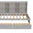 Space-Optimizing Bed With Side Bookcase, Drawers-241079181-241079180