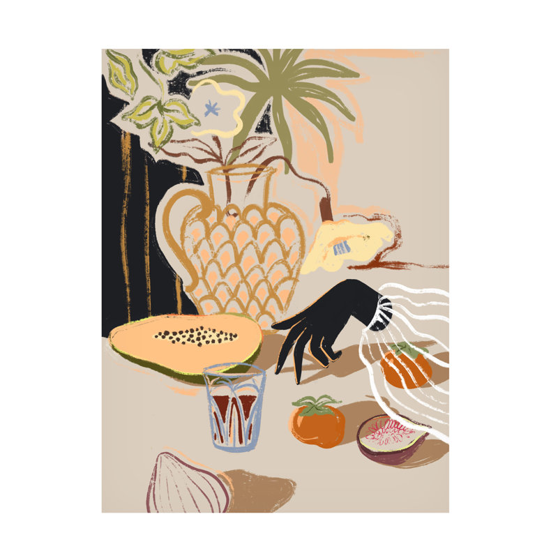 Reproduction de fruits sur toile par Arty Guava, H 24 po x l 18 po x P 2 po
