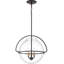Luminaire suspendu sphère 3 lumières