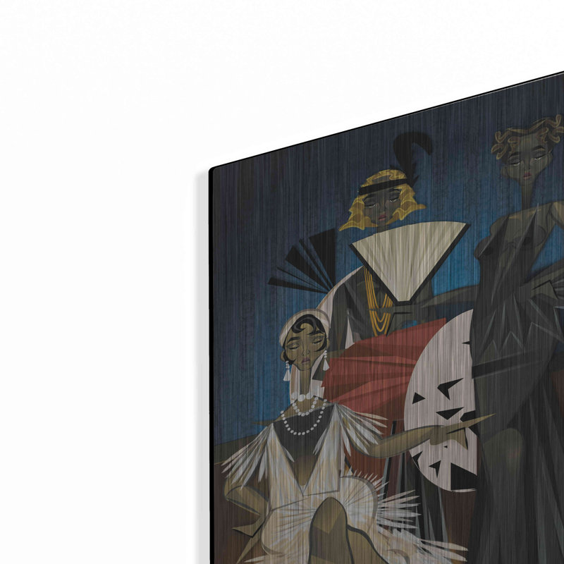 «Harlem Nights» par Jaleel Campbell, H 16 po x l 12 po