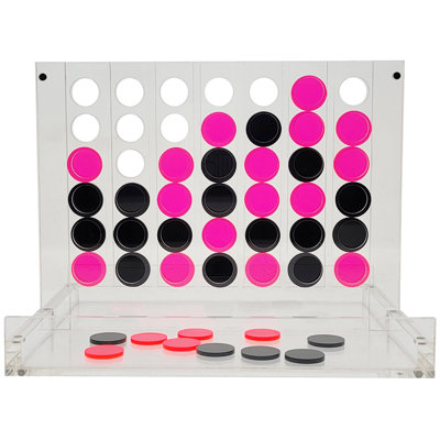 Vandue Corporation 2 Player Acrylic Four In A Row