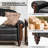 Ardil 84" Genuine Leather Sofa with Nailhead Trim-90108957