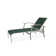 Askar Outdoor Rust-Resistant Metal Chaise Lounge