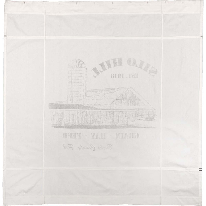 Jefson Cotton Shower Curtain