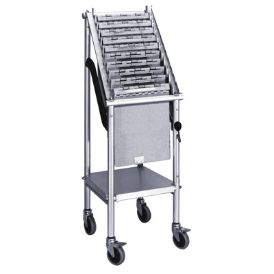 37'' H x 13'' W File Cart with Wheels