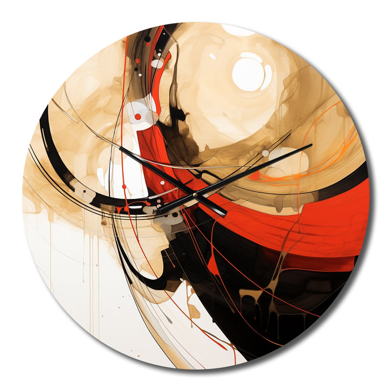 Horloge murale en métal Conversations Of The Earth, Petit