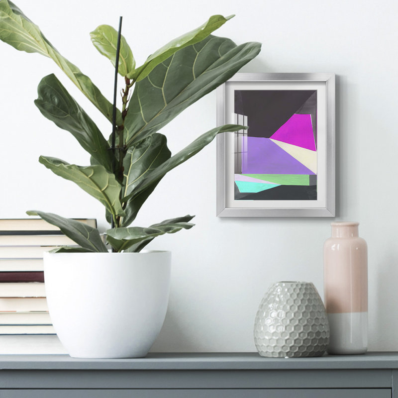 Chop III -Framed Print, 28.5" H x 20.5" W, Silver