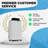 AIRO COMFORT 8000 BTU Portable Air Conditioner for 350 Square Feet with Remote Included