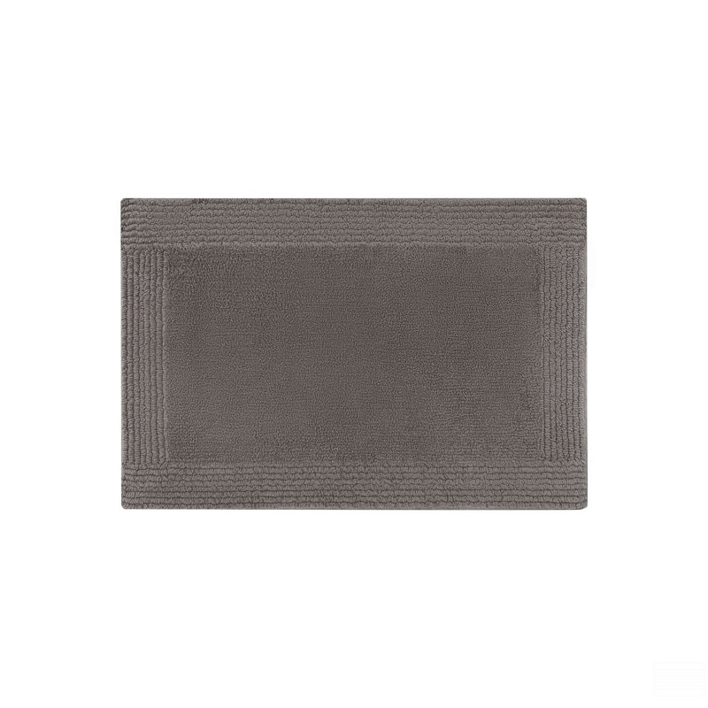 1 tapis de salle de bain réversible 100% coton touffeté à 3 000 g / m² 24 po x 60 po, Simple - L 60 po x l 24 po
