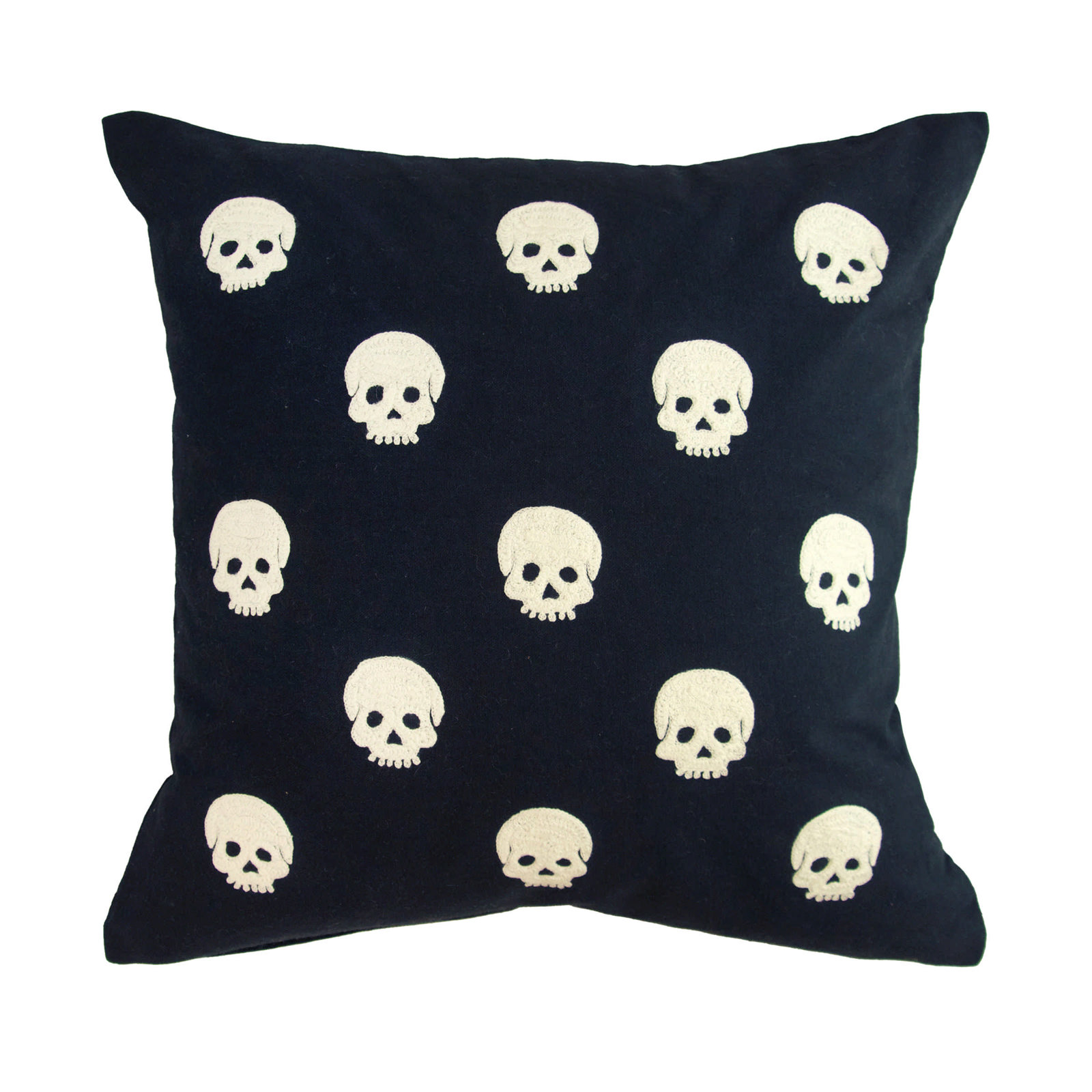 Spooky Skulls Pillow