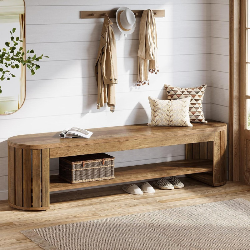 Banc de rangement Tribesigns