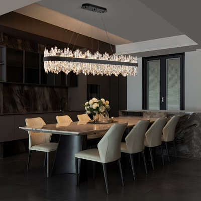 Angelys 32-Light Dimmable Crystal Chandelier