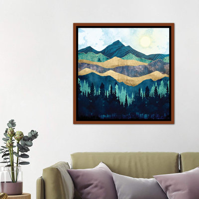 Forêt bleue - Imprimé