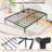 Metal Bed Frame Heavy Duty Support Slats Mattress Foundation-406632401